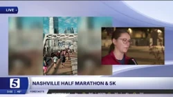 Thousands run Nashville Half Marathon and 5K with road closures downtown