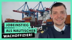 Verantwortung für 10.000 Container: Alltag als Wachoffizier auf See | alpha Uni