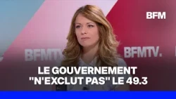 Maud Bregeon discusses the need to "reduce the deficit" in a "difficult economic context"
