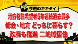 [Atsushi Tamura’s Kikitai!] Rural Migration Hits 5-Year High: City or Countryside—Where Should Yo...