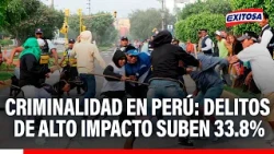🔴🔵 High-impact crimes increased 33.8% and femicides left 133 victims in 2025