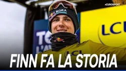 IMPRESA STORICA di Lorenzo FINN! L'Italia torna sul trono del TOUR DE L'AVENIR dopo 53 anni