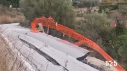 Road Repairs for Landslide in Policastro Santa Marina Sept 2