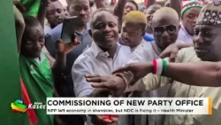 New Party Office: NPP left the economy in shambles, but NDC is fixing it - Health Minister