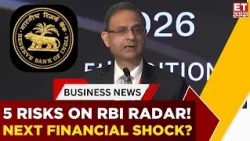 RBI Governor Sanjay Malhotra Flags 5 Global Financial Risks: AI, Debt, Cyber & More | ET Now