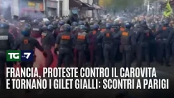 France, protests against the cost of living and the Yellow Vests return: clashes in Paris, incide...