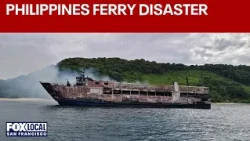 Philippine ferry fire: 35 killed as more bodies recovered