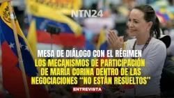 María Corina's participation mechanisms in the negotiations "are not resolved"