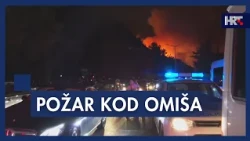 Jedna osoba poginula u požaru kod Omiša