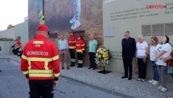 October 15, 2017 fire with memorial ceremony for the 13 victims in Oliveira do Hospital