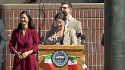 Italian Flag Raising Ceremony