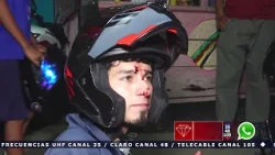 Drunk motorcyclist causes accident, leaving two young people injured in Estelí