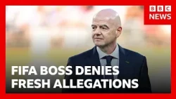 Fifa boss Gianni Infantino denies claims Uefa paid off alleged 'lover' | BBC News