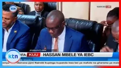 IEBC Yamhoji Katibu Mkuu wa UDA Hassan Omar Kuhusu Matamshi ya Alama za Vidole vya Wafu