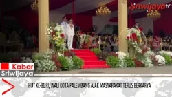 81st Indonesian Independence Day: Palembang Mayor Encourages Citizens to Continue Contributing