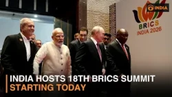 India Hosts 18th BRICS Summit Starting Today & more news | DD India Live | 7 AM IST