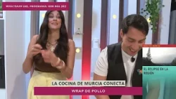 Quick and Easy Chicken Wrap: Eva Abril's Recipe on 'La Cocina de Murcia Conecta' 🌯