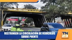 Vehicle traffic restricted on bridge