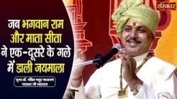 जब भगवान राम और माता-सीता ने एक-दूसरे के गले में डाली जयमाला | Chaturnarayan Ji | Sanskar TV