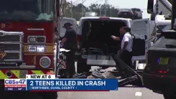 2 teens killed in crash on Jacksonville's Northside