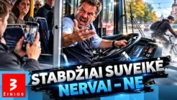 Viena situacija kelyje Kaune baigėsi garsia scena troleibuse