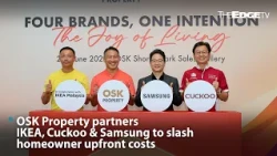NEWS: OSK Property partners IKEA, Cuckoo and Samsung