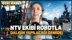 Breaking News: NTV Team Is on the Vessel Where a Robot Dive to the 514-Meter-Deep Wreck Will Take...