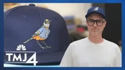 Cudahy artist teams up with Brewers for unique hat giveaway