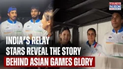 India's Asian Games 2026 Relay Heroes Vithya, Animesh, Harita Speak To Times Now After Medal Glory