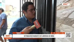 Florencia de Mora: Restaurant hit by explosion due to extortion
