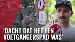 Verwarrend verkeersbord zorgt voor boze fietsers