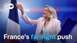 Marine Le Pen launches presidential campaign amid unrest in France | DW News