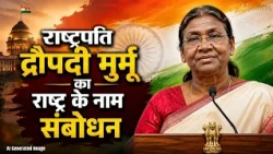 President Droupadi Murmu का राष्ट्र के नाम संबोधन! बोलीं- 'हमारा तिरंगा हमारी आजादी का प्रतीक'