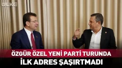 Özgür Özel Goes on a Permission Tour for a New Party