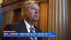 Sen. Lindsey Graham dies at 71 after a 'brief and sudden illness'