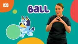 Learn Auslan with Bluey! Sign language for kids | ABC Kids