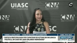 Gabriela Castellanos' strong message following Juan Orlando Hernández's pardon