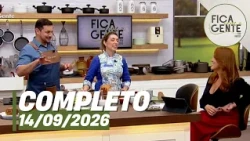 Fica com a Gente: Bolo de Churros (14/09/26) | Completo