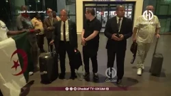 🔴 سفير الجزائر بنيامي أحمد سعدي وأعضاء السفارة الجزائرية في استقبال بعثة مولودية الجزائر لدى وصولها