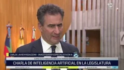 Artificial Intelligence talk held at the Córdoba Legislature