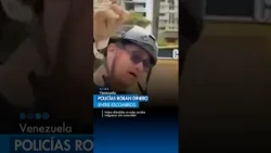 Scandal in Venezuela: Police officers expelled for looting ruins