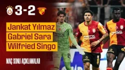 🎙️ Post-match comments from Jankat Yılmaz, Gabriel Sara, and Wilfried Singo #GSvGÖZ