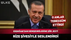 Erdoğan's Poem for His Fellow Townsmen in the Rize Dialect Receives Great Acclaim