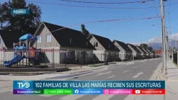 102 Families from Villa Las Marías Receive Their Property Deeds in Rengo