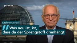 Einordnung von Sicherheitsexperte Wolfgang Ischinger zum Drohnenvorfall am Flughafen Leipzig/Halle