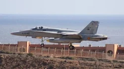 F-18 españoles despegan en Rumanía ante la incursión de un dron cerca de Ucrania