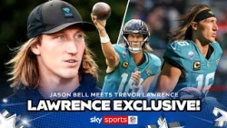 Trevor Lawrence discusses Jaguars & Texans rivalry ahead of "dog fight" at NFL London