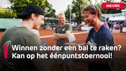 How a beginner beats a pro tennis player