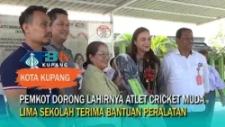 Kupang City Government Develops Youth Cricket Talent from an Early Age