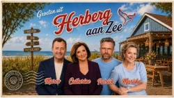 Catherine Keyl, Mariska van Kolck en Patrick Martens presenteren Herberg aan Zee | Omroep Flevoland